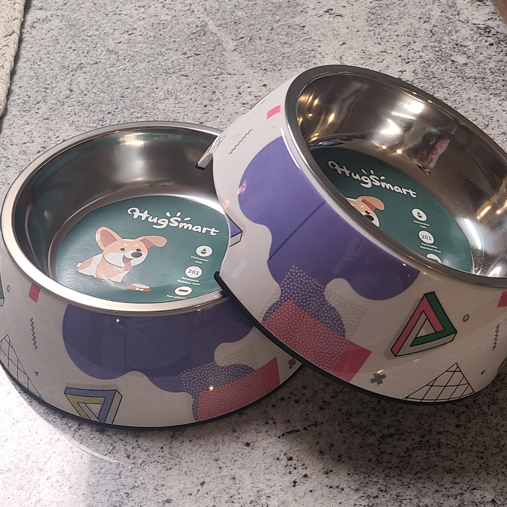 80s Style Memphis Bowl Set NWT